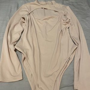 Shein Neck Cut Out Bodysuit